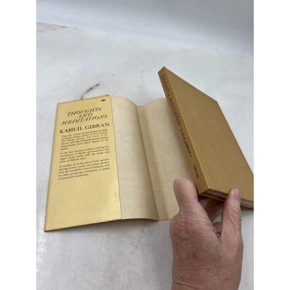Vintage Thoughts and Meditations Kahlil Gibran Hardcover 1969 Anthony R Ferris B - Picture 5 of 15